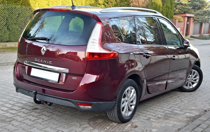 Renault Grand Scenic cena 31999 przebieg: 211000, rok produkcji 2014 z Płock małe 301